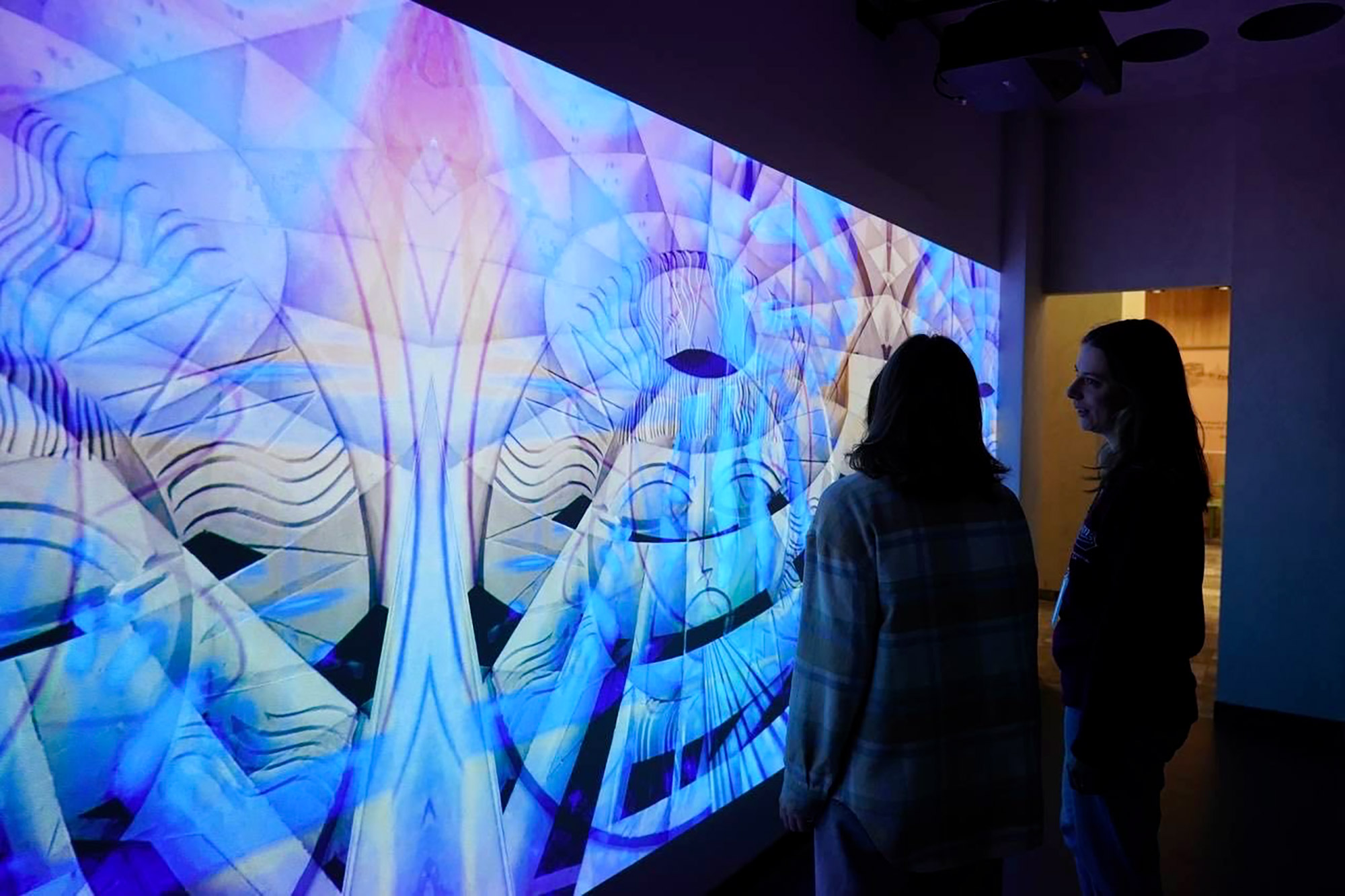 Weightlessness — solo exhibition with video installation at Sfera Library, Saint Petersburg