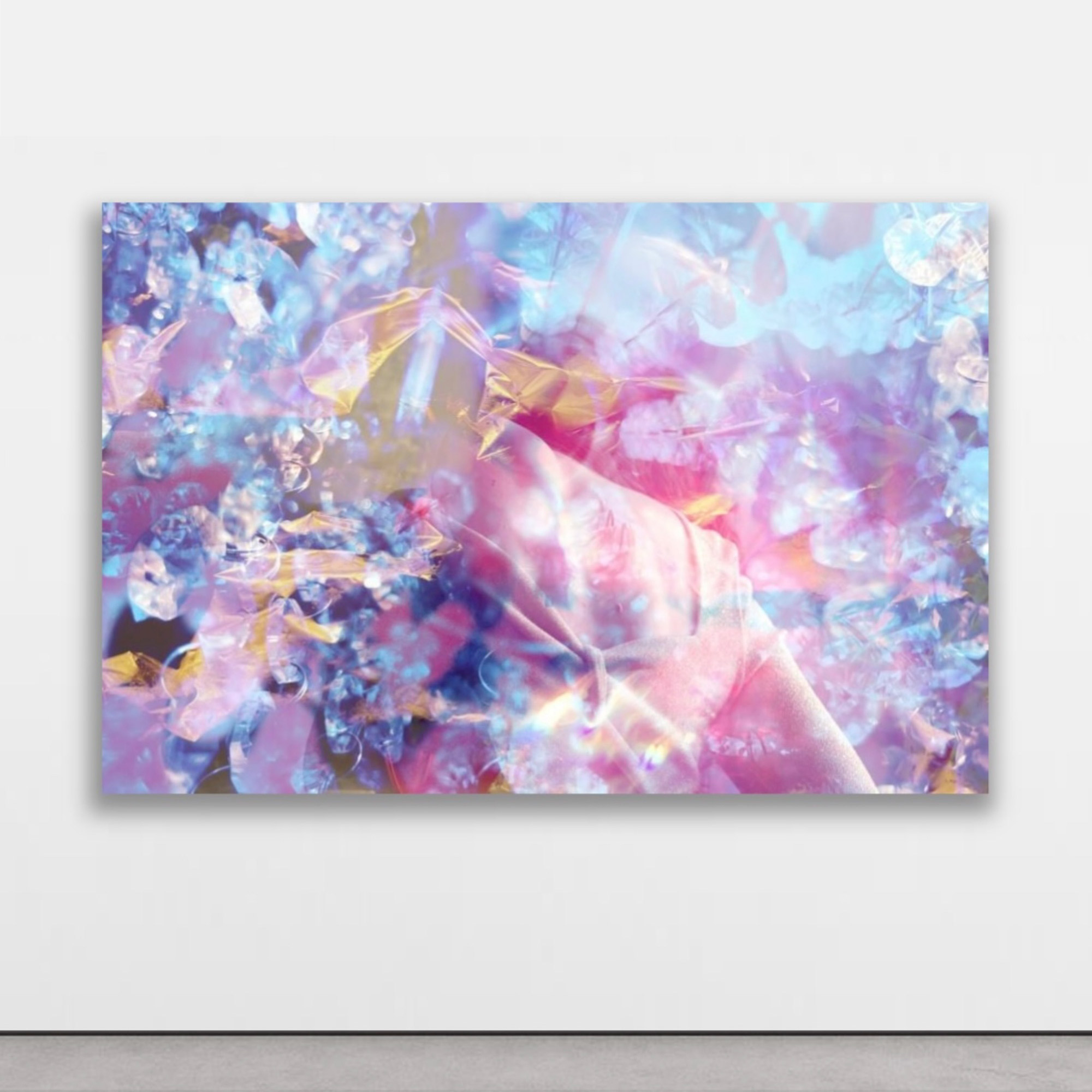 Twinkling — contemporary digital collage on wholeness and chaos, 2024