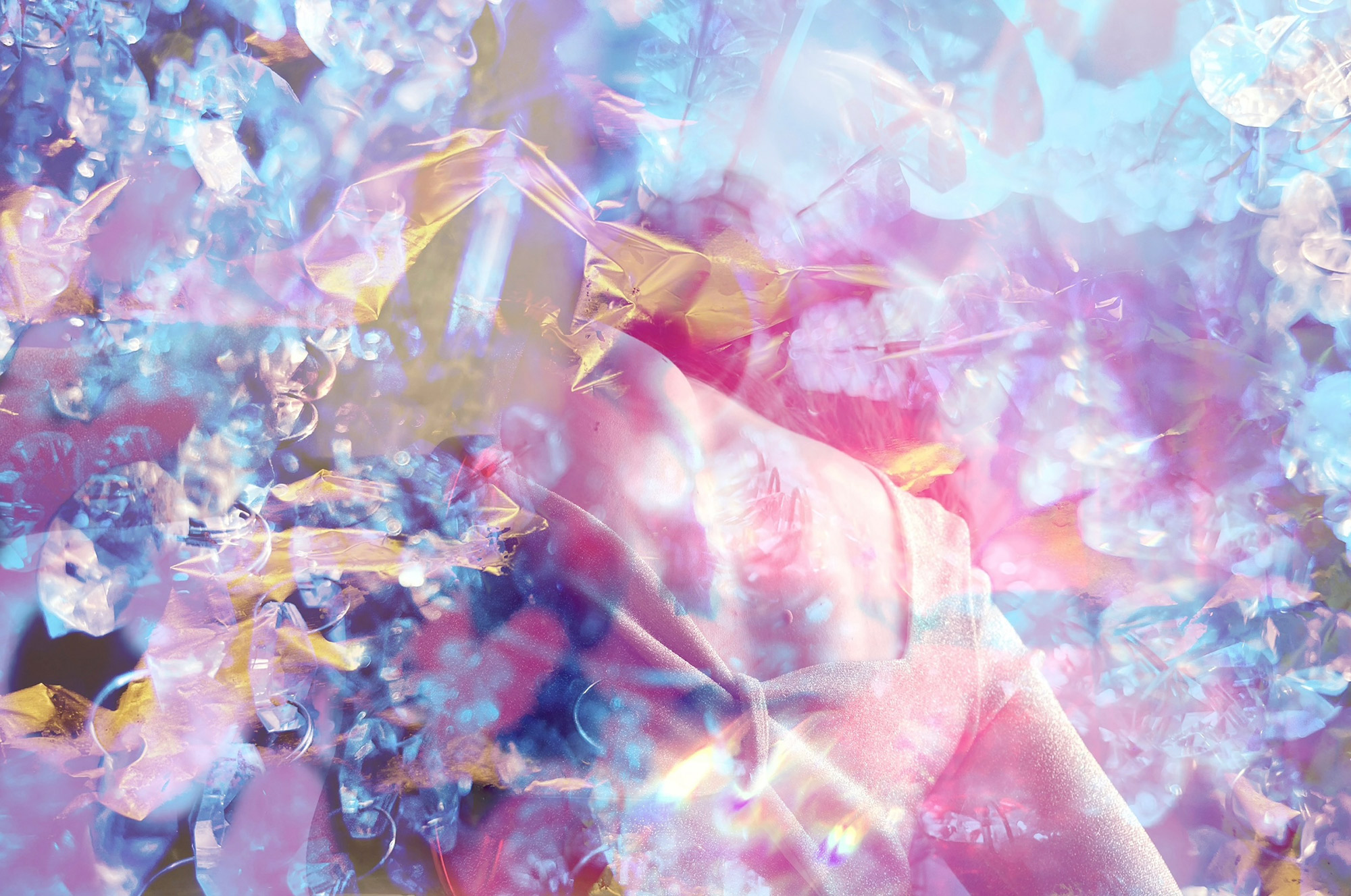 Twinkling 2 — expanded photography and collage, 2024