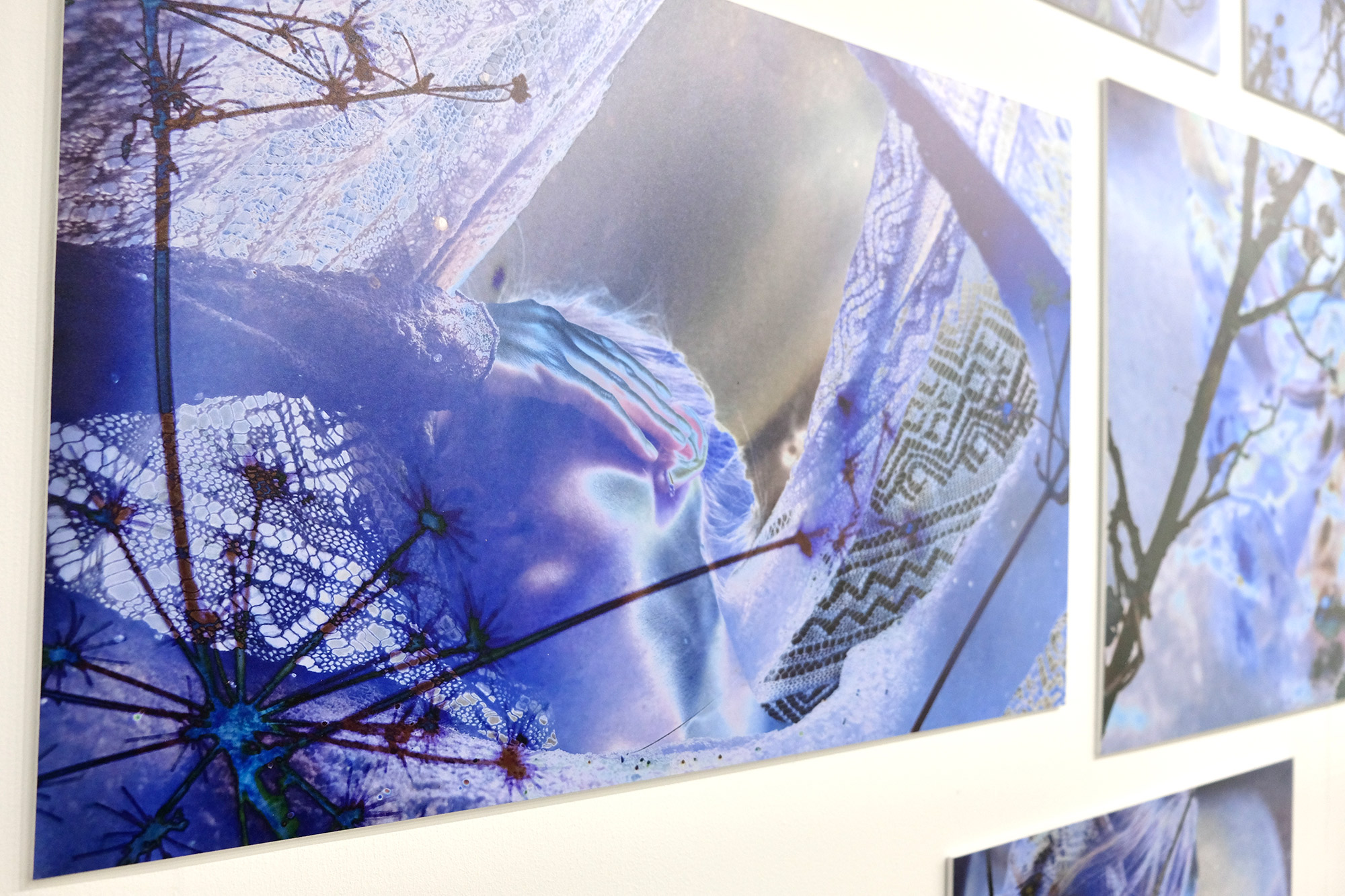 Exhibition view: visual art installation details