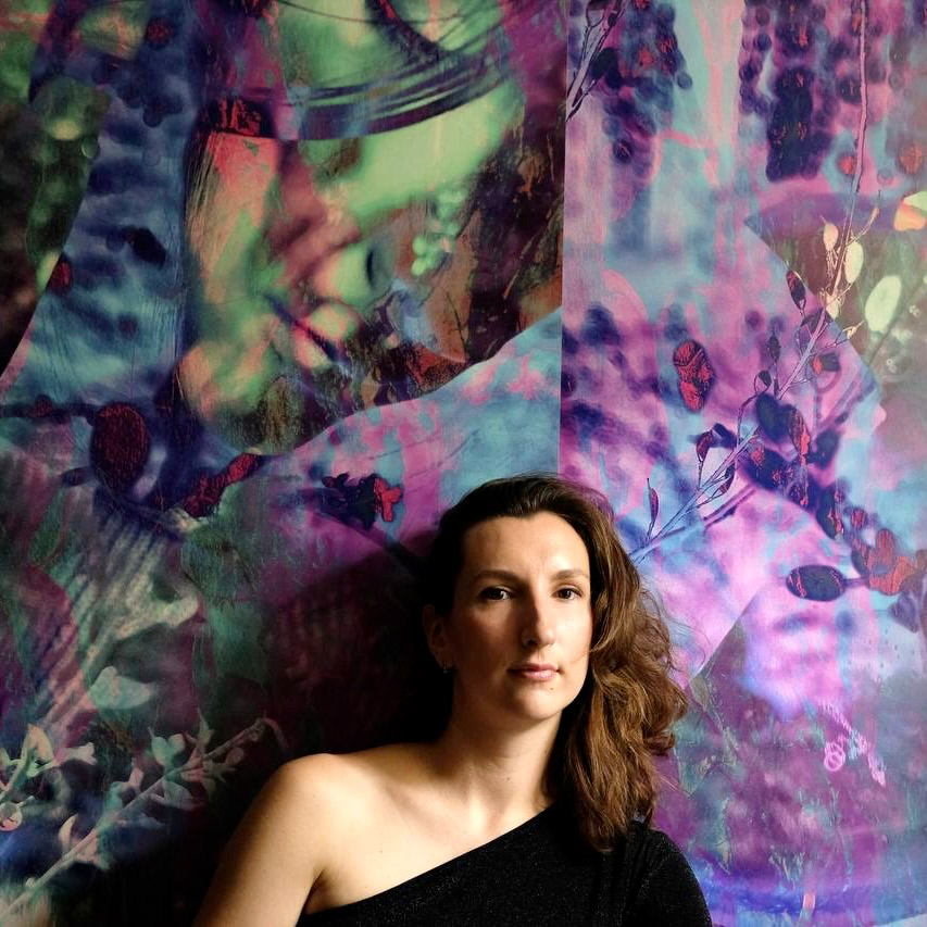 Portrait of Ksenia Simakova, contemporary visual artist
