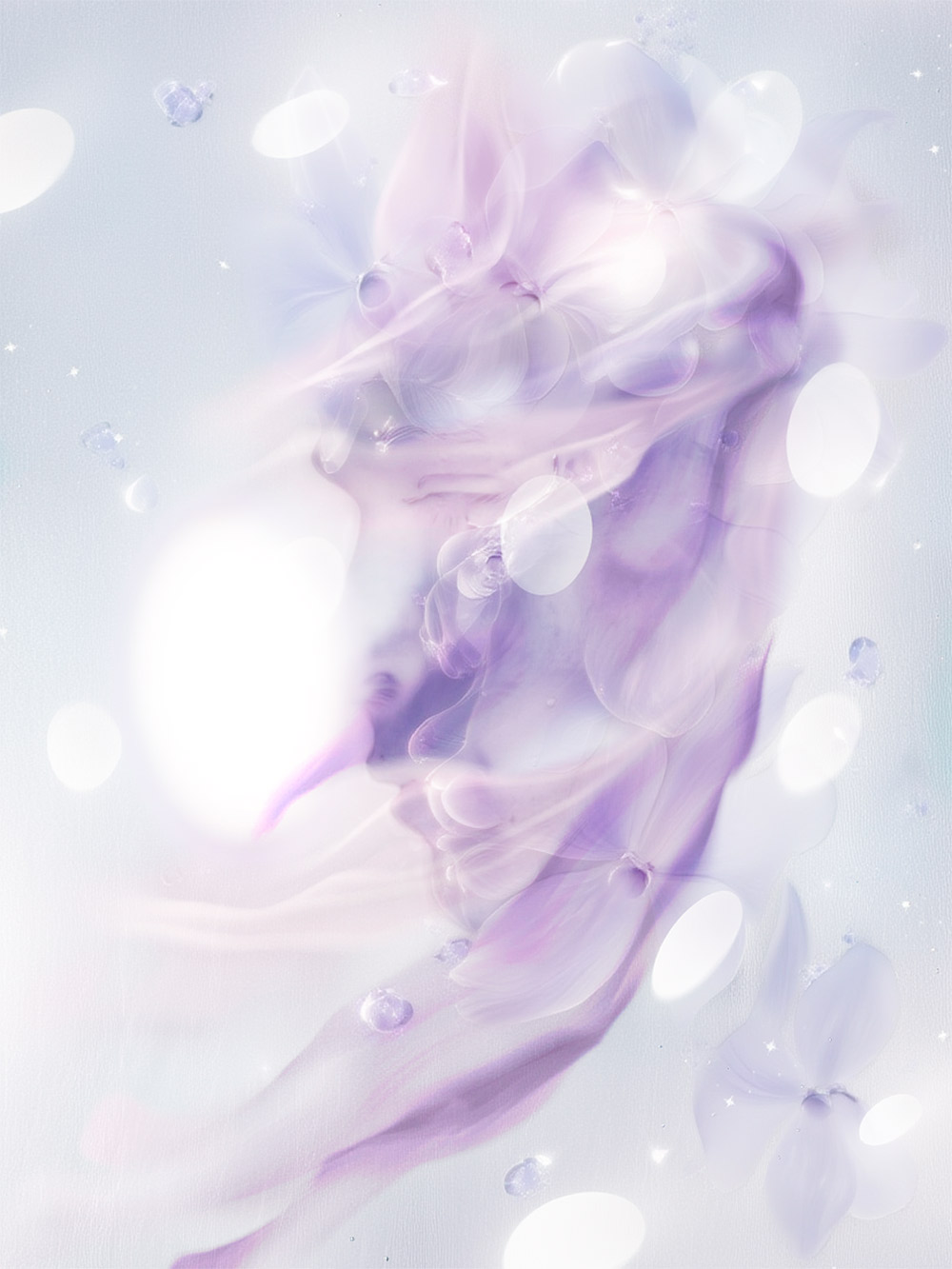 Albedo. Depth of Presence 2 — mixed media on inner listening, 2026