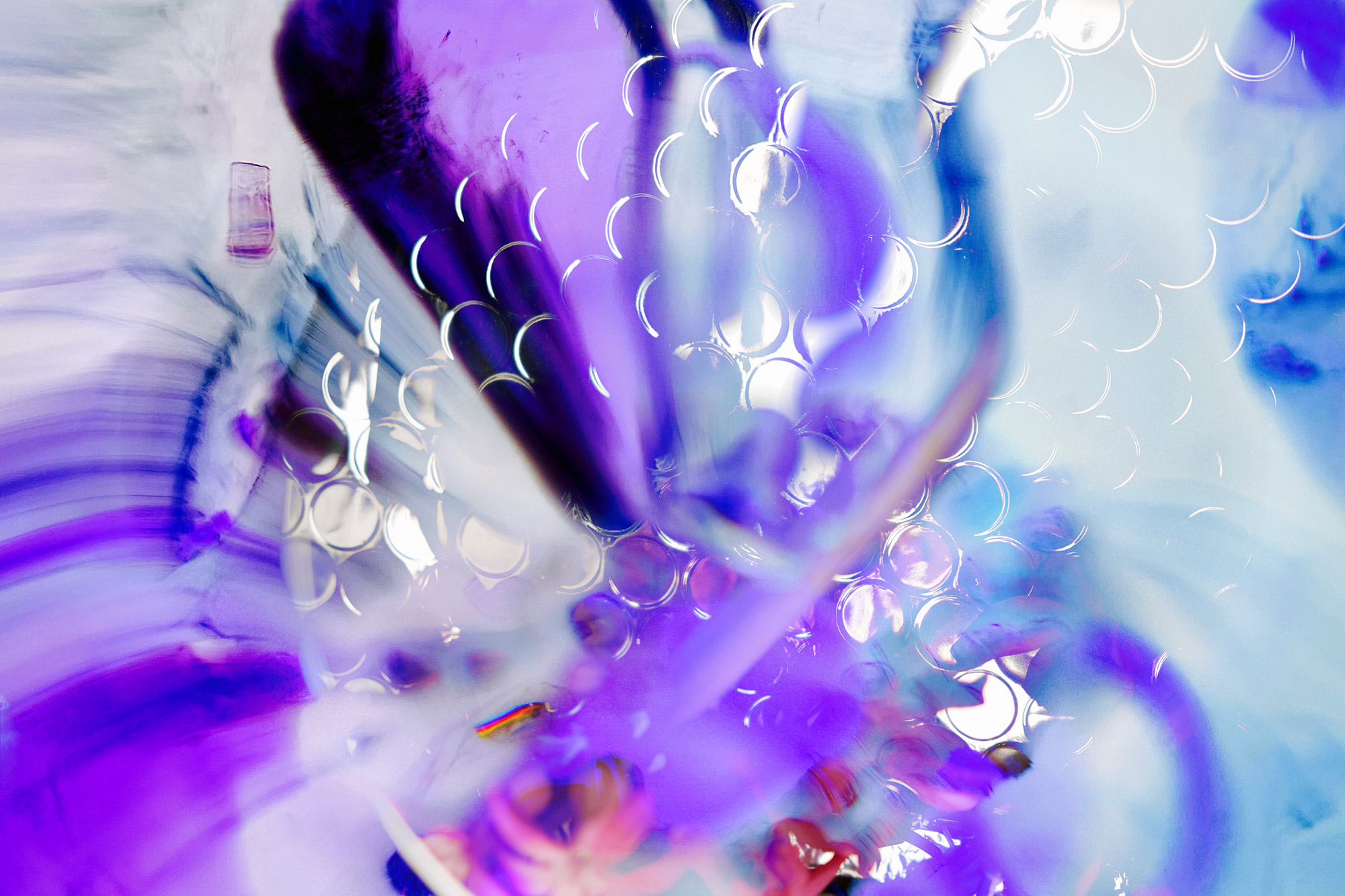 Conjunction 6 — mixed media contemporary artwork, 2026