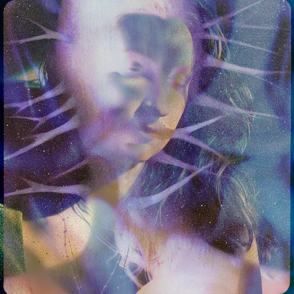 Separation — contemporary collage exploring rupture and transformation, 2026